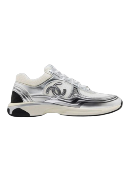 White Silver Runner