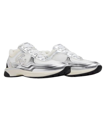 White Silver Runner